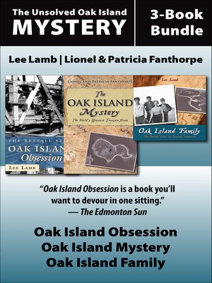 The Unsolved Oak Island Mystery 3 Book Bundle By Lionel